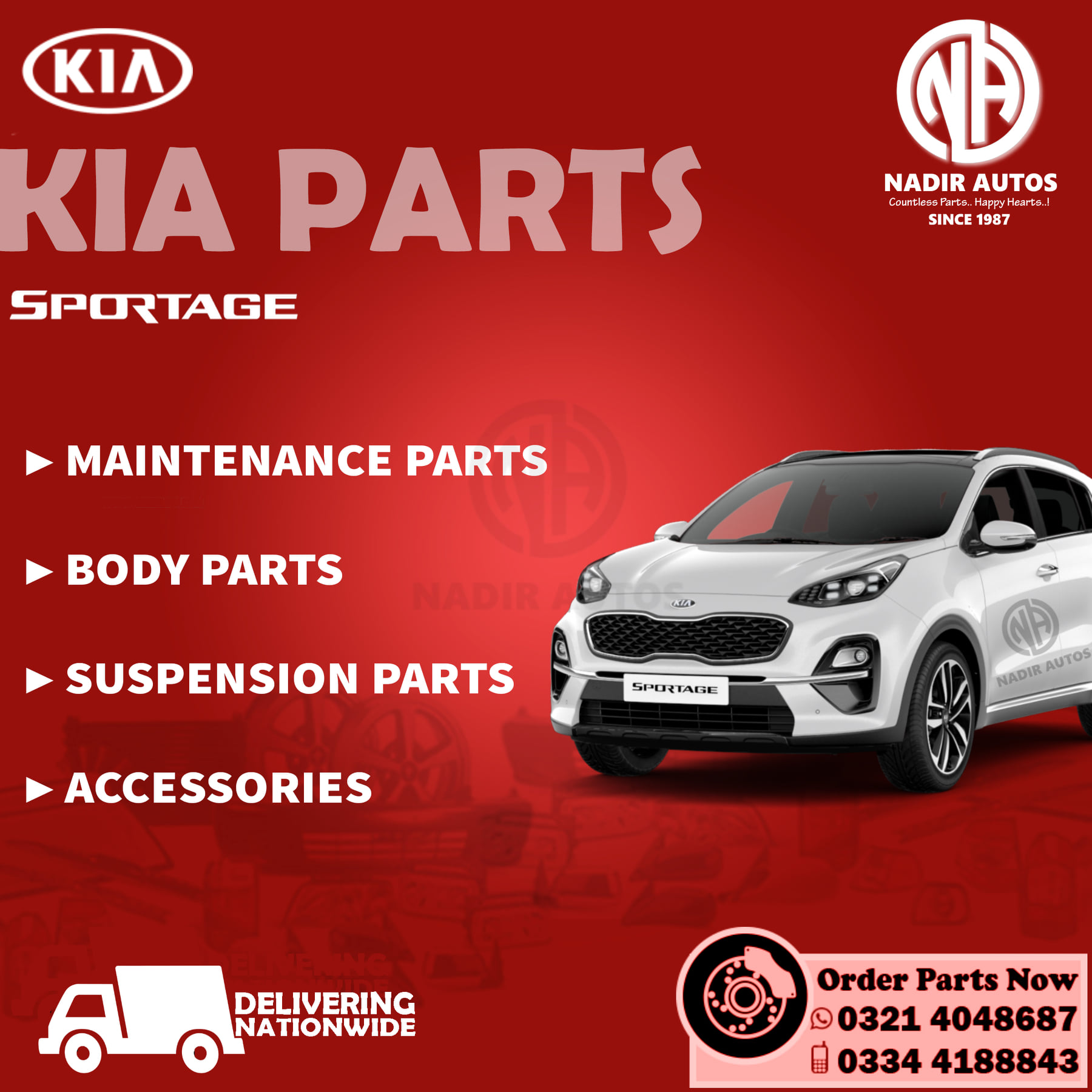 Kia Genuine Parts Overview